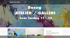Desktop Screenshot of karenwillesen.dk